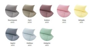Bio Chambray Bettwaesche Pastel und Royal - Farben 2022